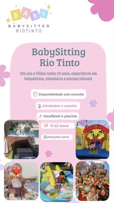 Babysitter em Rio tinto