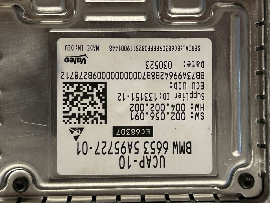 Modul sterowania kamera bmw X5 G05 gwarancja wysylka