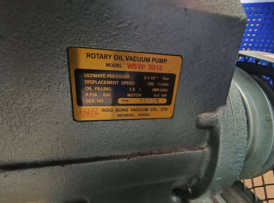 Pompa vacum próżniowa podciśnienie WSVP 9018