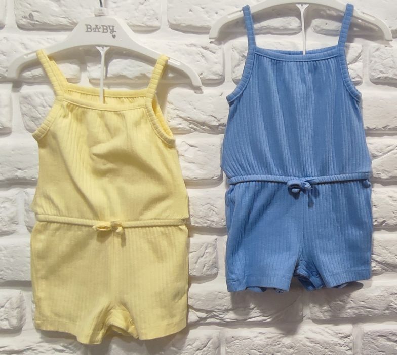 Літній боді майка рубчик Primark 0-3 місяців зріст 62