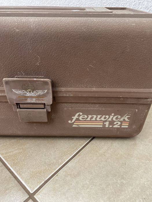 Caixa de pesca anos 70