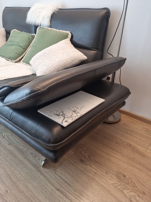 Sofa ze skory naturalnej