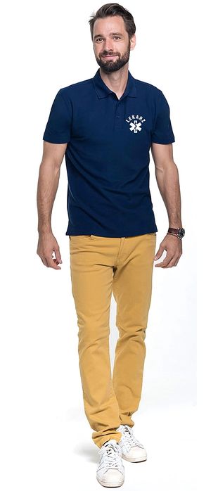 Koszulka Polo męska LEKARZ granatowa (XL)