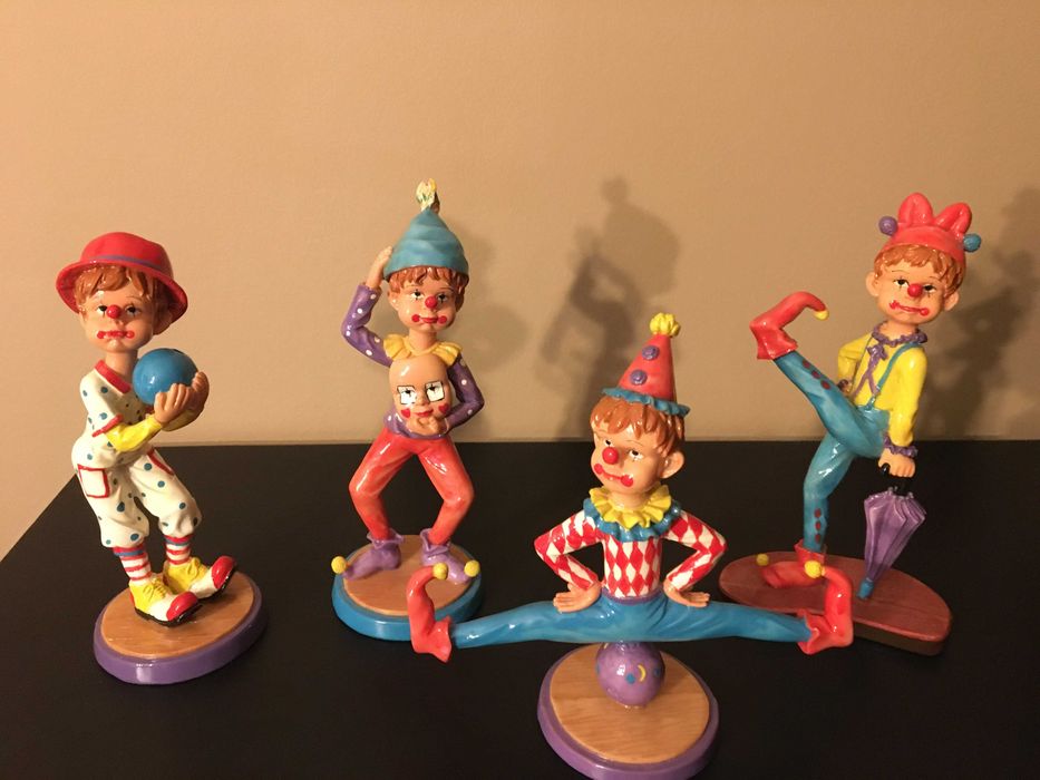 Figurka clown/pajacyk - unikaty!