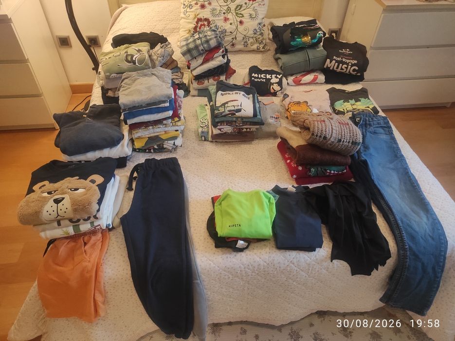 Roupa criança 7-9 anos . Verão / Inverno