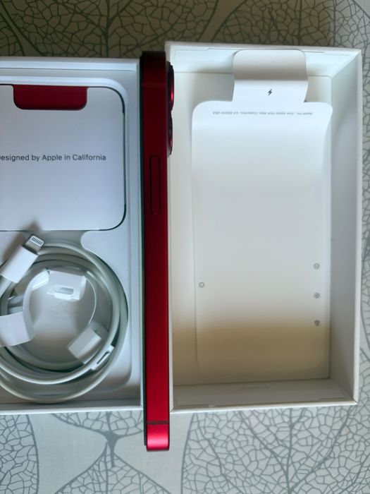 iPhone 13 mini 128 GB product red, bogaty zestaw
