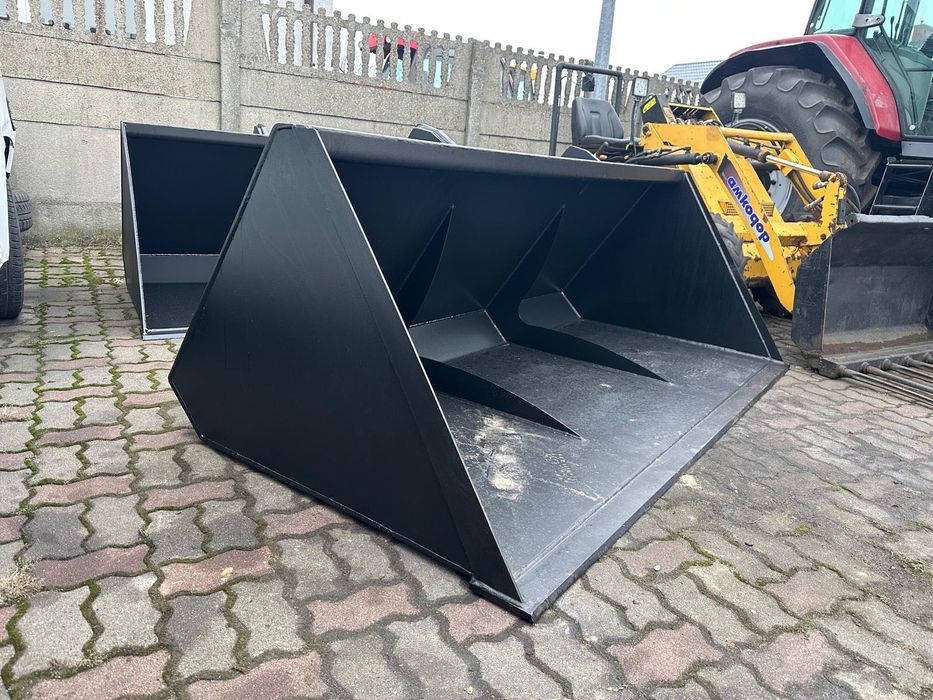 Łyżka MOCNA 1.5 m3 240 Szeroka Nowa Lemiesz Hardox Manitou Jcb Merlo!