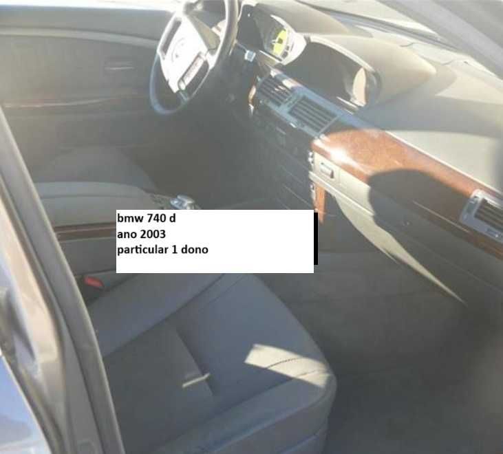 Viatura em bom estado bmw  740  D 2003 E 65 ( NEGOCIAVEL )