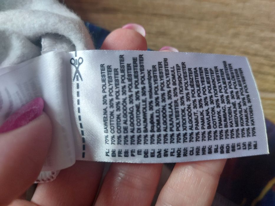 Używana męska bluzka LION, produkt polski, rozm. 4XL