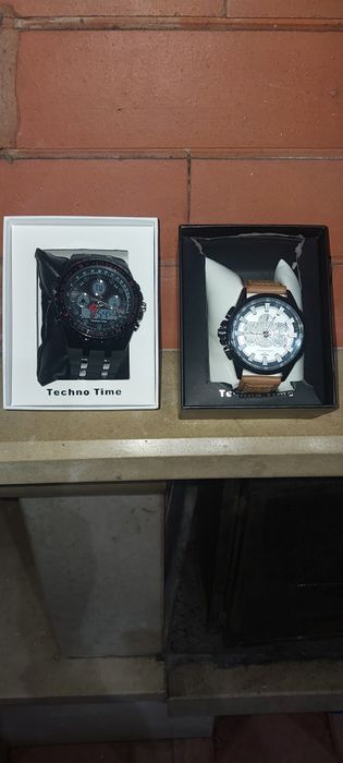 Relógios techno time
