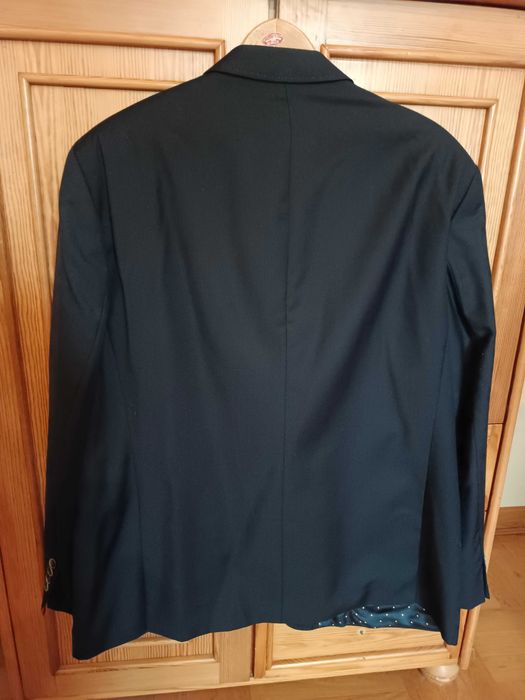 DIGEL Marzotto Luxury Easy Wear Havana Fabric - wełna merino - 56 T
