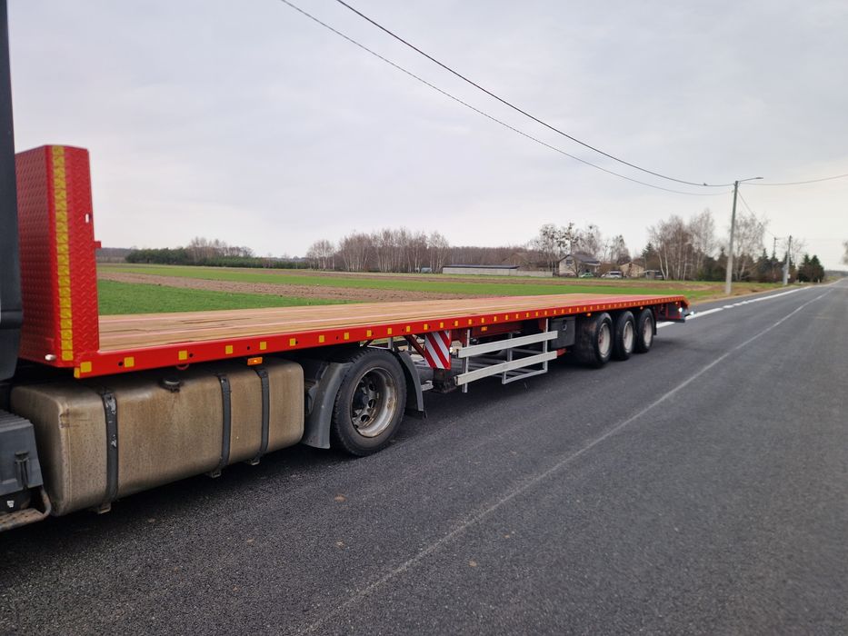 Platforma Titan, mega, oś podnoszona. Warta uwagi