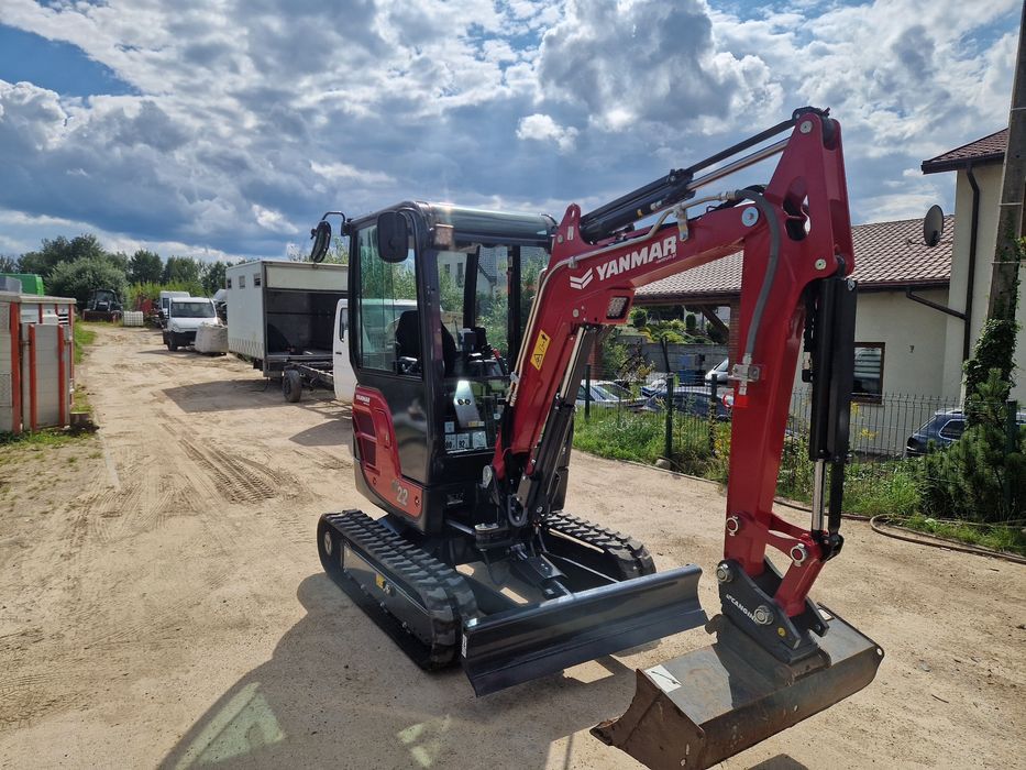 Wynajem minikoparki bez operatora