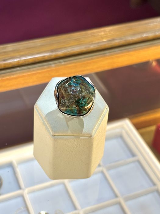 Srebrny pierścionek z Naturalnym Rubinem