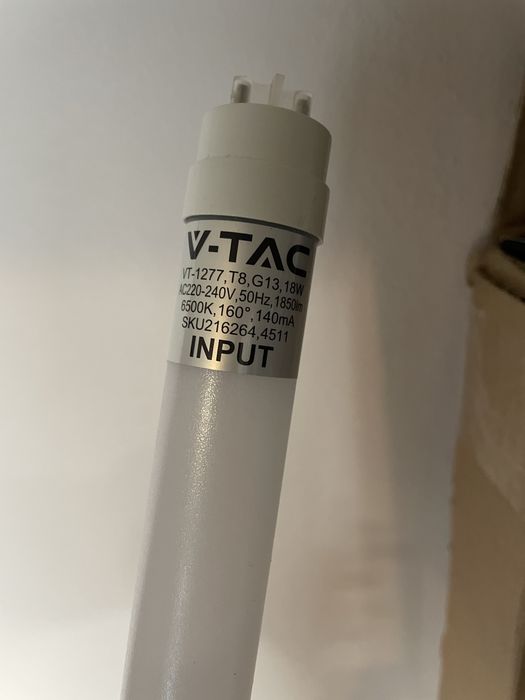 Świetlówki Led 120 cm