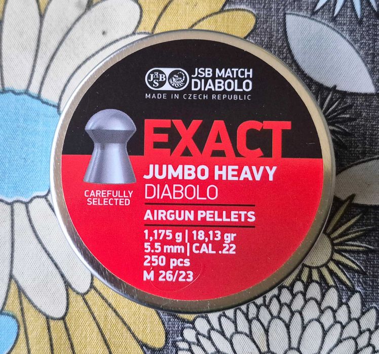 JSB - Diabolo Jumbo Heavy 5.5mm (250)