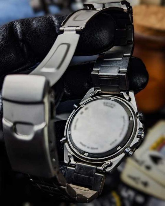 Seiko Chronograph Titanium Alarm – SBBP073