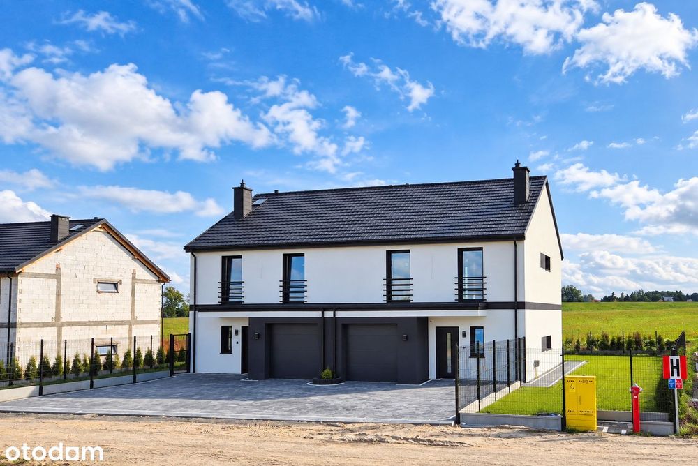 Bliźniak 125m2 10 min od Gdyni 500m szkoła, przychodnia, 350 Biedronka