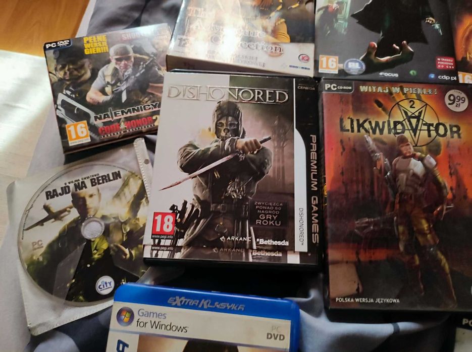 Płyty CD Action + inne gry CD