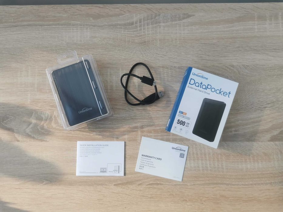 500Gb UnionSine HDD Внешний жесткий диск (Новый)