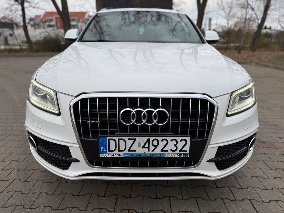 Audi Q5 3.0 Benzyna, Quattro, Biała, S-Line