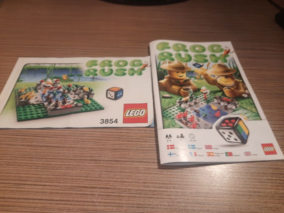 Lego frog rush gra planszowa