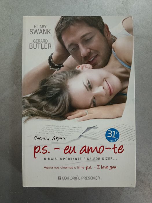 Livro :  ( P. S. -  Eu Amo-te )  como novo