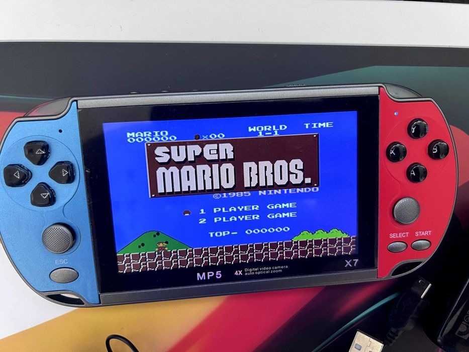 Игровая приставка портативная консоль PSP X7, экран 5.1, 8Гб