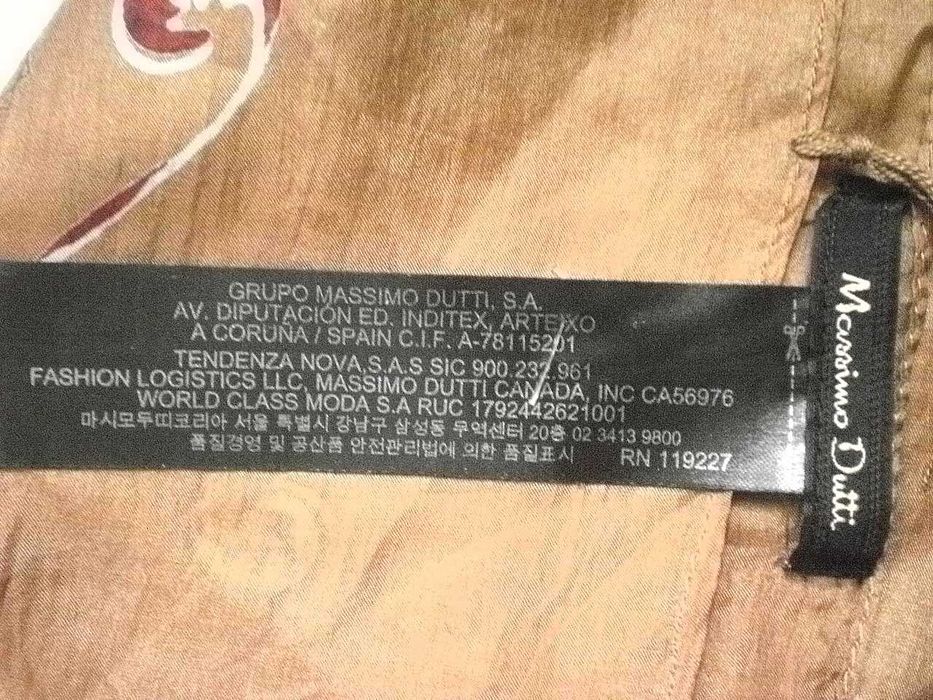 apaszka Massimo Dutti  jedwab.