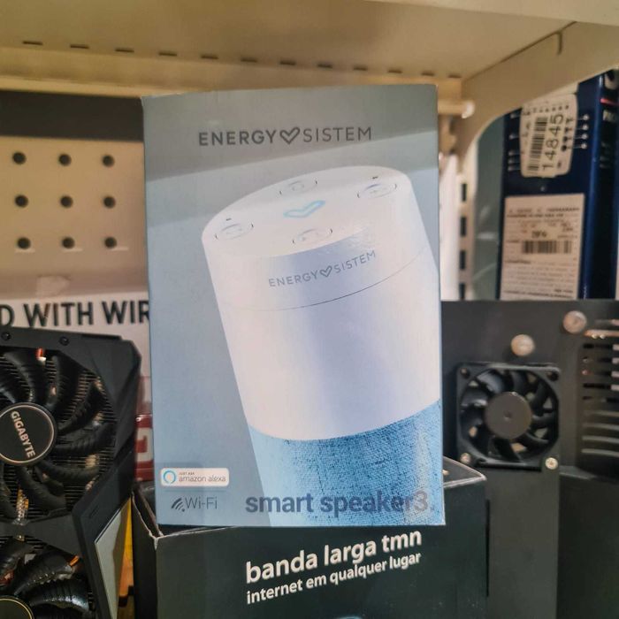 Energy Sistem Smart Speaker 3 Talk (Alexa, Wi-Fi, BT 4.1) c/ caixa