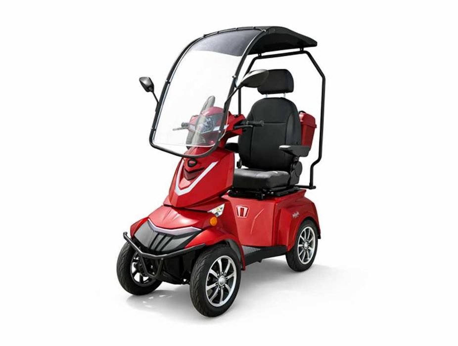Promoção temporária Semi Novo MG14b scooter de mobilidade 4 rodas COM CAPOTA, mais populares do mercado. Autonomía: 50 km - 25 km/hora