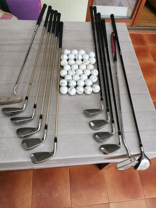 Zestaw golfowy plus piłki