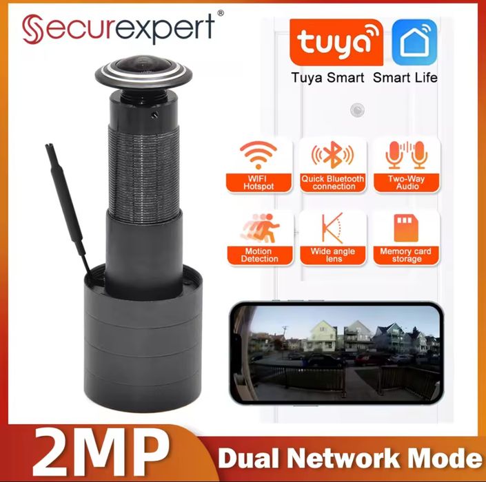 Wifi Видеоглазок, дверная видеокамера, відеоглазок, відеовічко 170°