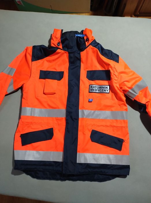 Kurtka fluo odblask RM