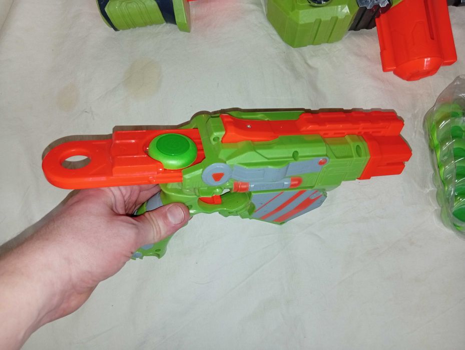Бластер Nerf Vortex Praxis Proton ружье и пистолет стреляет дисками