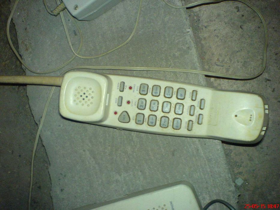 Telefon stacjonarny CasioTC-540 SB 41-390 słuchawka bezprzewo zasilacz