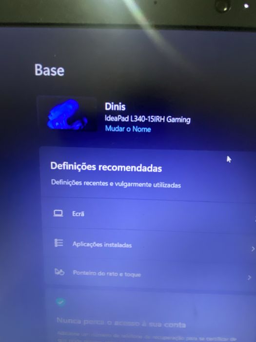 computador IdeaPad L340 Gaming