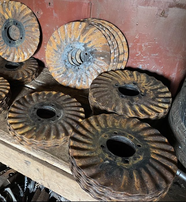 Турбодиск на сівалку диск ріжучий хвилястий Kinze,Great Plains,Horsch