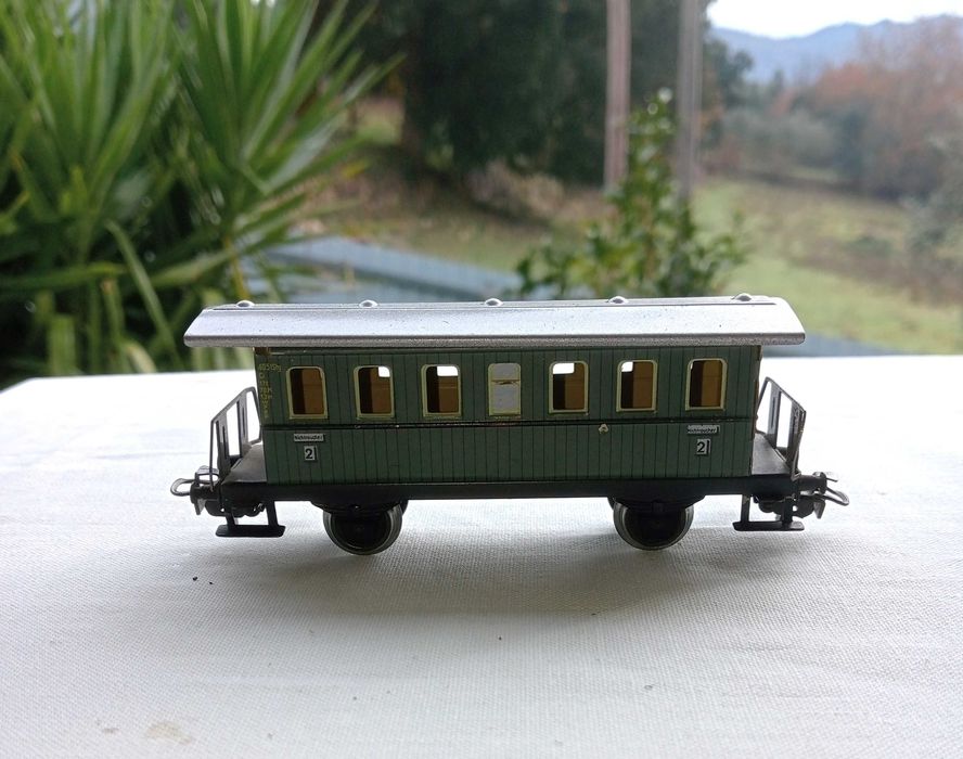 MARKLIN 4051 Stg, Carruagem em metal, antiga