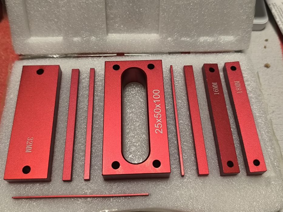 Conjunto de blocos de configuração métrica de 9 peças