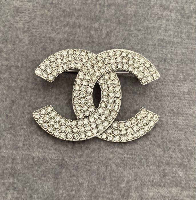 Broszka cc cyrkonia srebro