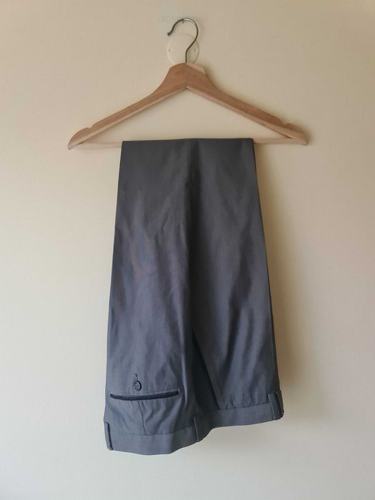 Fato Homem Cinzento Slim Fit Zara - Tamanho 54 Blazer e 42 Calças