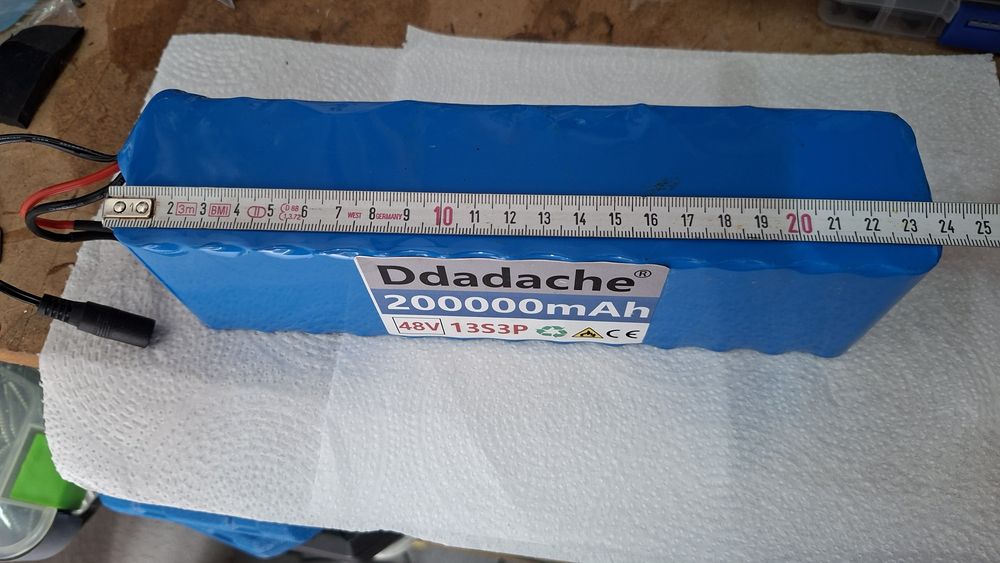 Bateria 48V - 13S3P