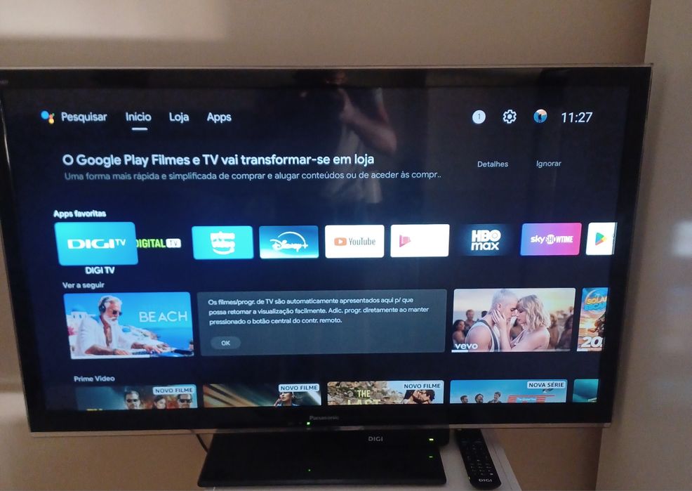 Televisão Panasonic