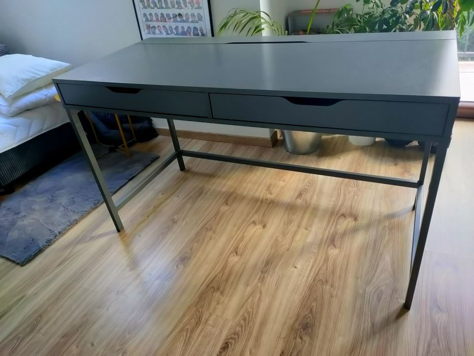 Biurko IKEA Alex ciemnoszare