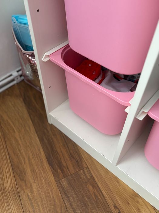 Szafka na zabawki+półka wisząca Ikea