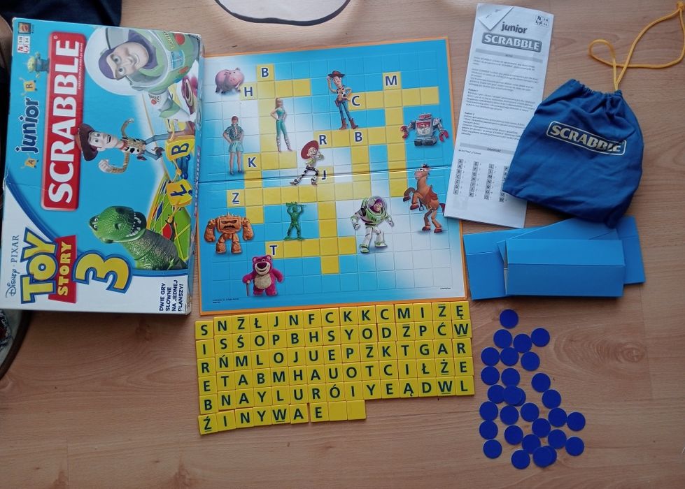 Gra Junior SCRABBLE Toy Story 3 – Disney/Pixar (PL)