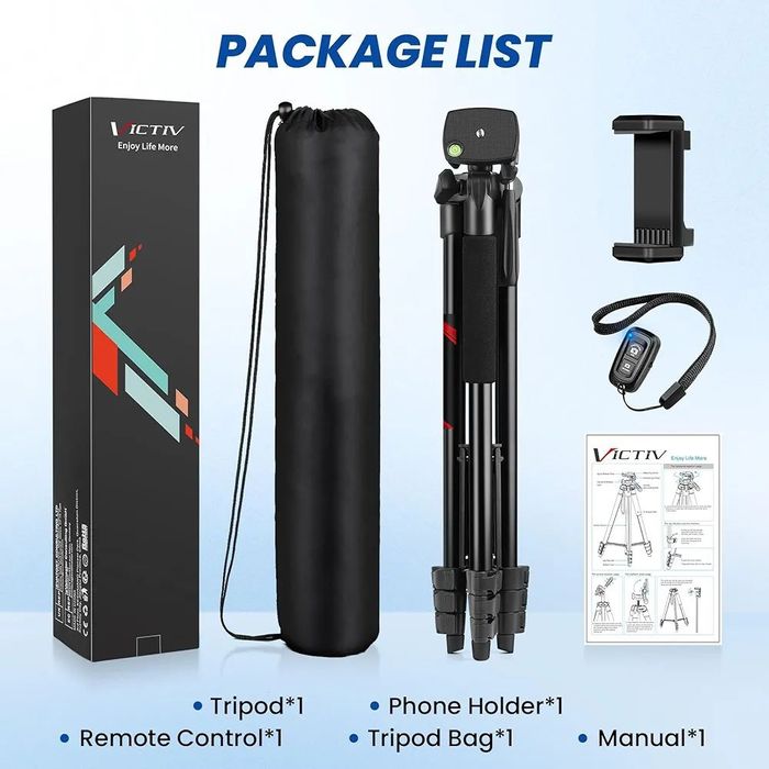 Штатив Victiv для смартфона и камеры с дистанционным управлением