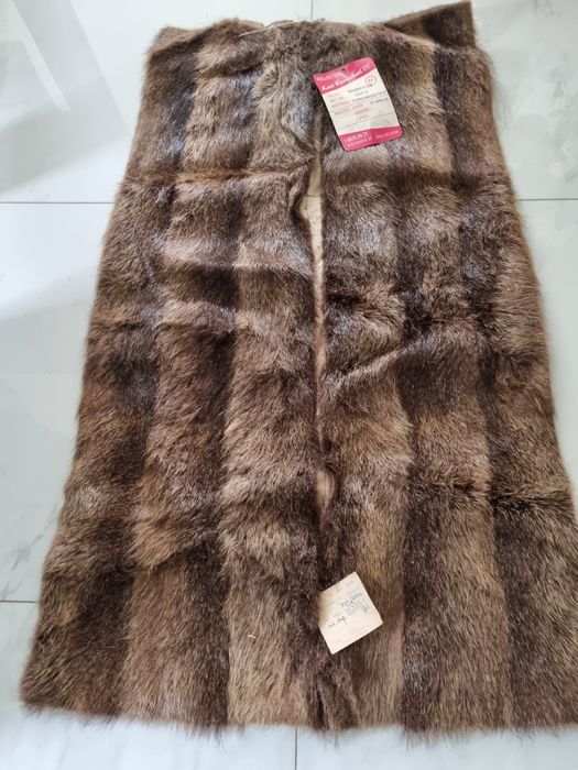 Błam futro z nutrii PRL