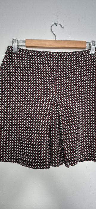 Mini spódniczka ze wzorem 38 M Mango